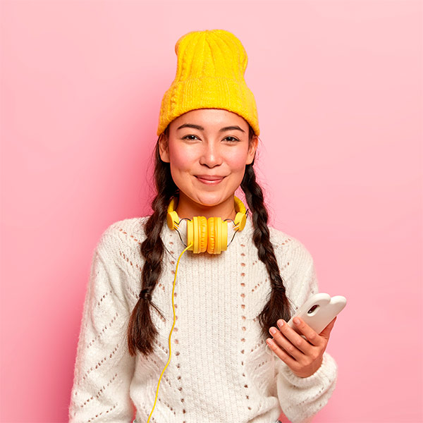 adorable dark haired girl